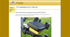 Desktop Screenshot of firefly-power.de